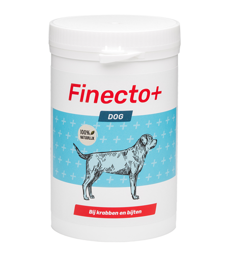 Finecto+ Dog natuurlijke anti teken vlooien honden